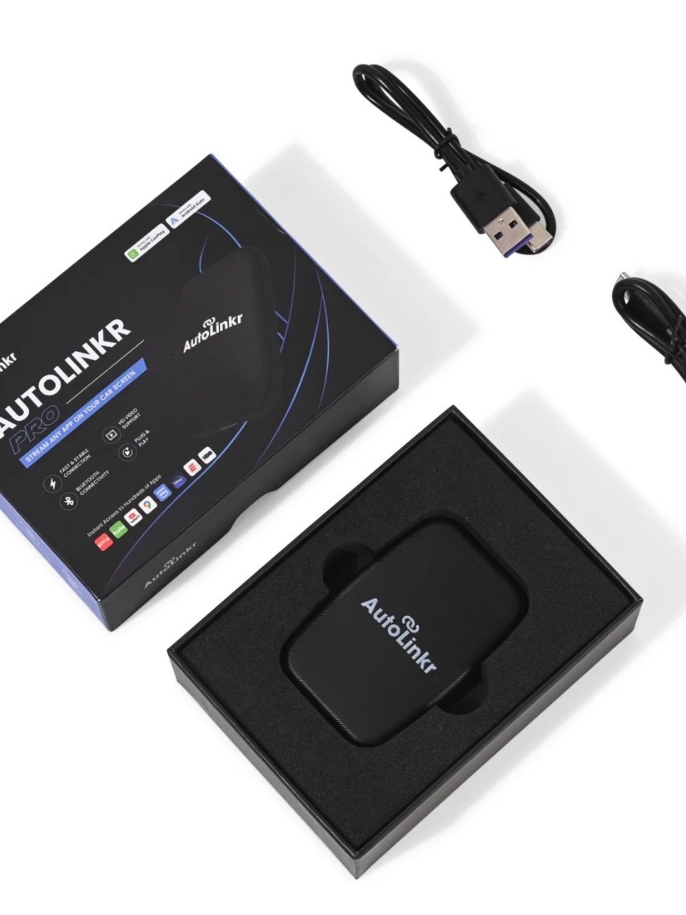 Pro Wireless OBD2 Adapter - Black